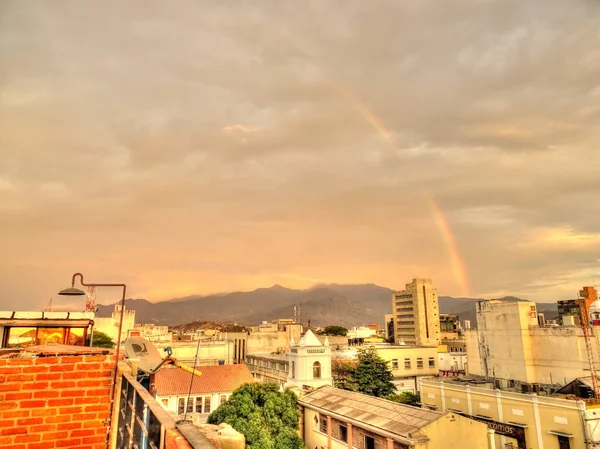 Santa Marta Colombia April 2019 City Center Dusk — Fotografia de Stock