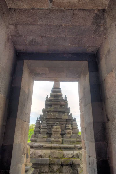 Templo Prambanan Java Indonésia — Fotografia de Stock