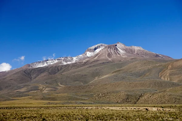 Scenic View Altiplano Landscape Peru — Fotografia de Stock