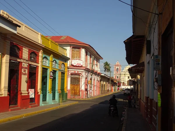 Leon Nicaragua January 2016 Historical Center View Hdr Image — Foto Stock