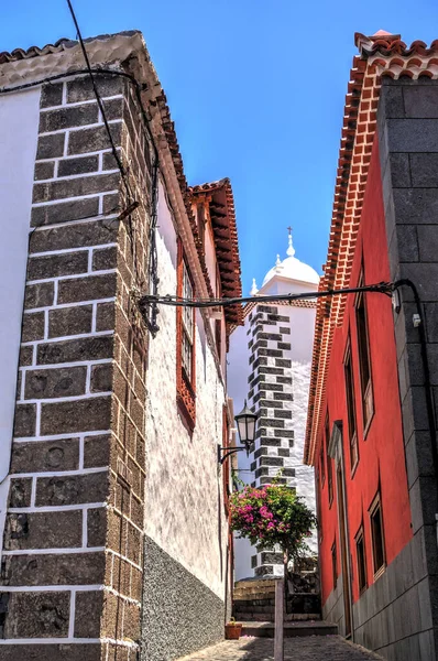 Santa Cruz Palma Spain March 2020 Historical Center Cloudy Weather — 스톡 사진