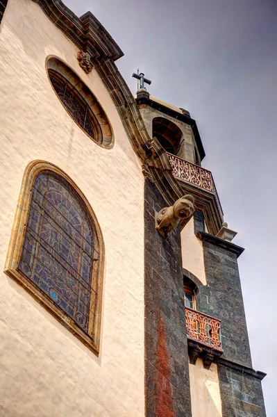 Santa Cruz Palma Spain March 2020 Historical Center Cloudy Weather — Stockfoto