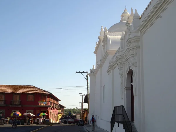 Leon Nicaragua January 2016 Historical Center View Hdr Image — 图库照片