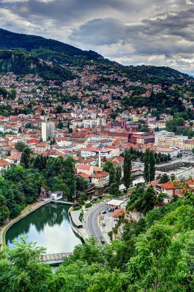 Sarajevo Capital Largest City Bosnia Herzegovina — Foto de Stock