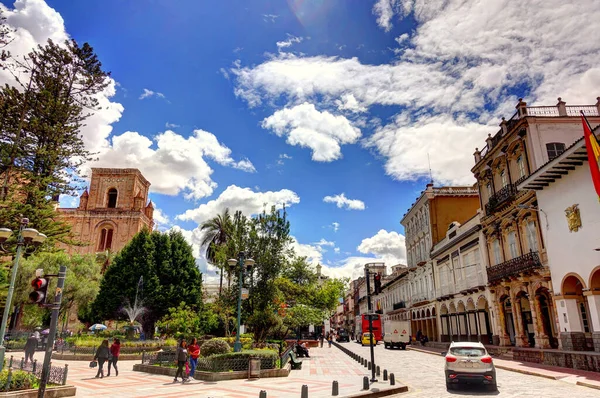 Cuenca Ecuador April 2018 Historical Landmarks View Hdr Image — Fotografia de Stock