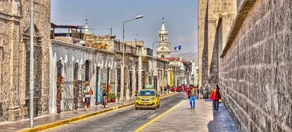 Arequipa Peru April 2018 Historical Center Arequipa — Stok fotoğraf