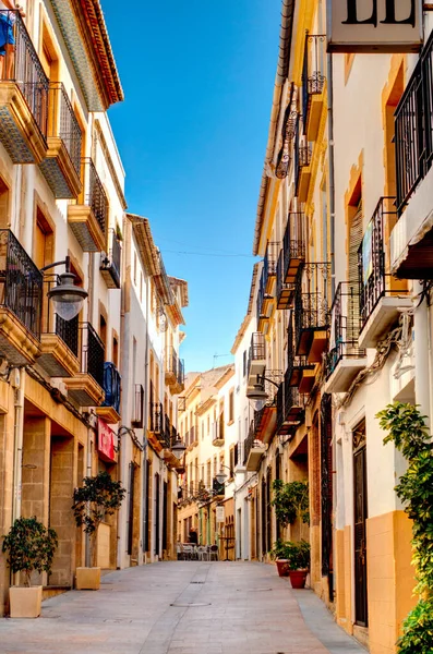 Beautiful View Xabia Spain — Stockfoto