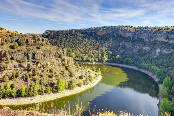 Gorges Duraton River Spain — Stockfoto