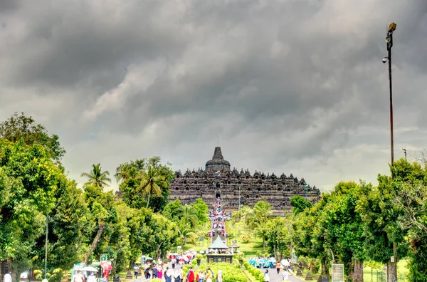 Tempio Borobudur Java Indonesia — Foto Stock