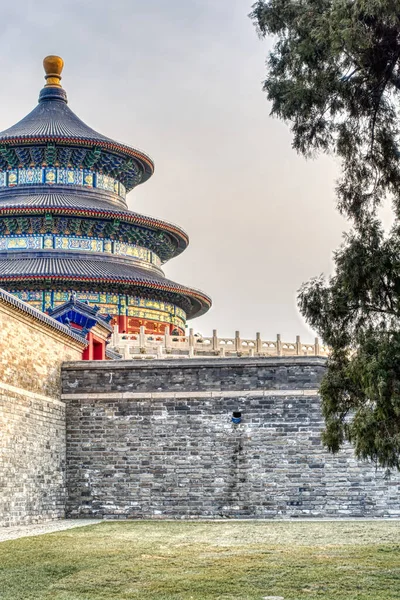 Beijing Capital China Famous Its Ancient Architecture Monuments — Stok fotoğraf