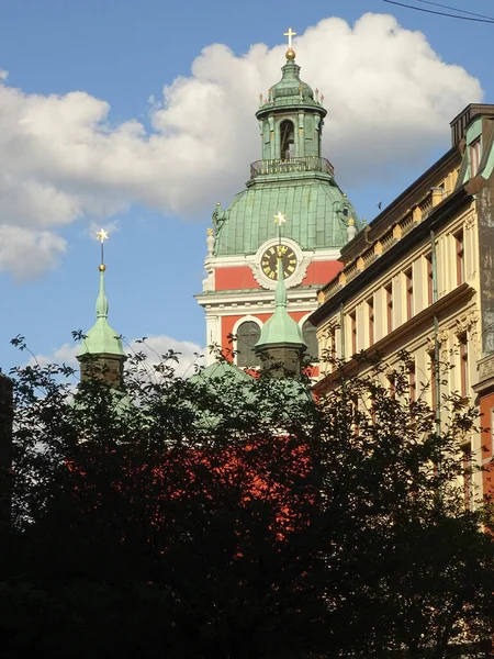 Stockholm Sweden July 2015 Historical Center Summertime — Zdjęcie stockowe
