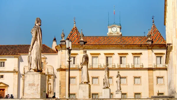 Coimbra Portugal July 2019 Historical Center Sunny Weather — Zdjęcie stockowe
