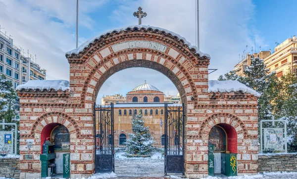 Салоники Греция Красивый Вид Атмосфера — стоковое фото