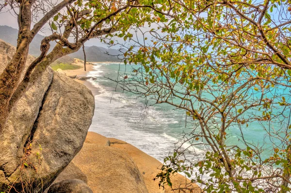 Tayrona National Park Landscape Colombia — Stockfoto