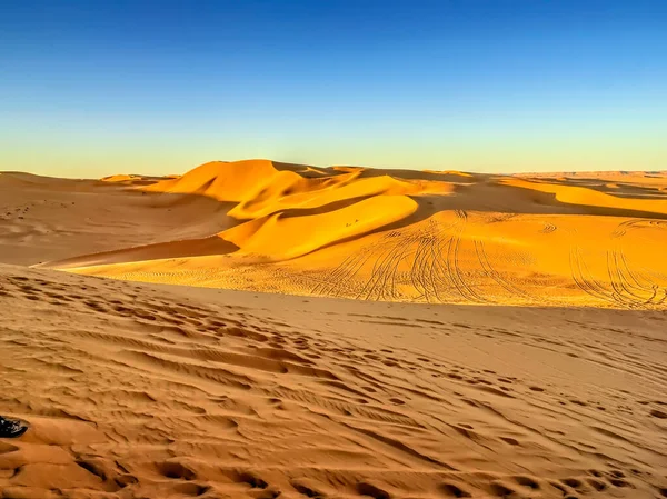 Timimoun Algeria March 2016 Saharan Desert Sunny Weather — Stockfoto