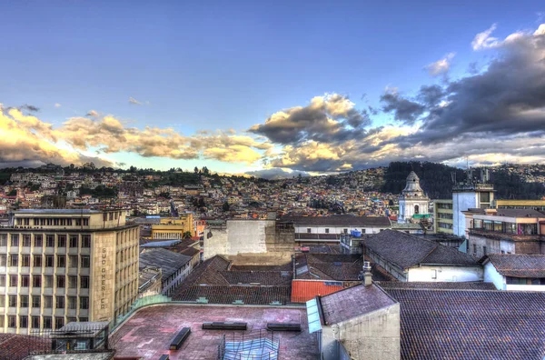 Quito Ecuador April 2018 Beautiful View Historical Center City — Foto de Stock