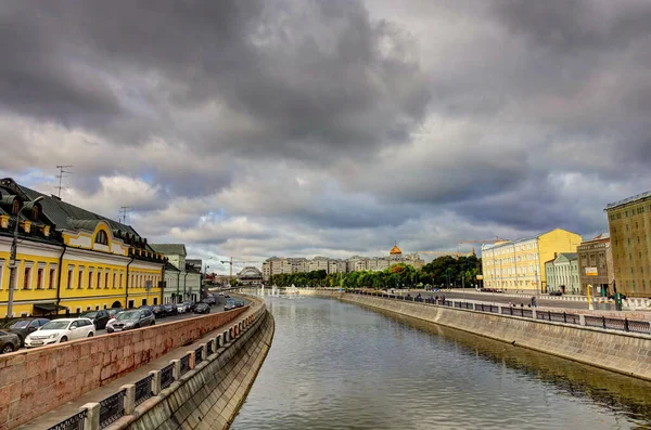 Moscow Russia August 2018 Historical Center Cloudy Weather — Zdjęcie stockowe