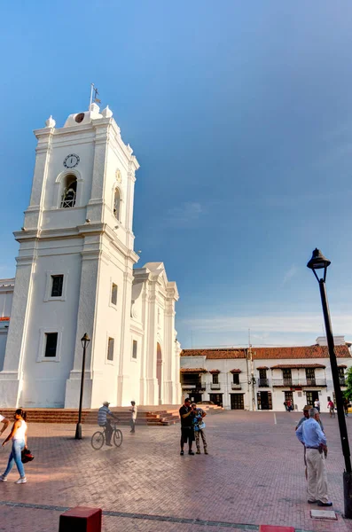 Santa Marta Colombia April 2019 Historical Center Sunny Weather — Stok fotoğraf