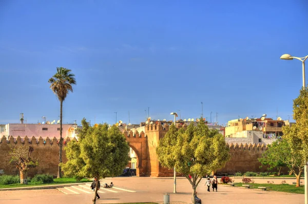 Rabat Morocco January 2015 Historical Center Wintertime — Stok fotoğraf