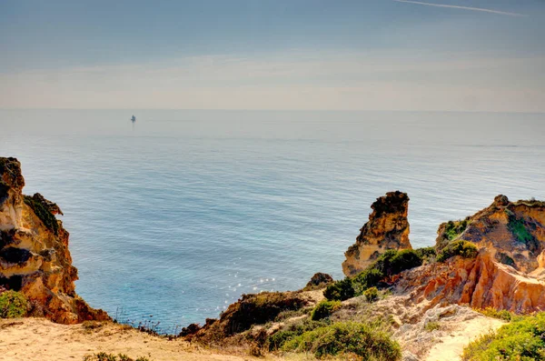 Marinha Beach View Portugal — Stockfoto