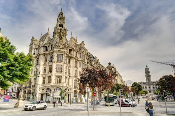 Porto Portugal June 2021 Historical Center Summertime Hdr Image — Stockfoto