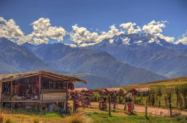 Cusco Peru April 2018 Исторический Центр Солнечную Погоду Hdr Image — стоковое фото