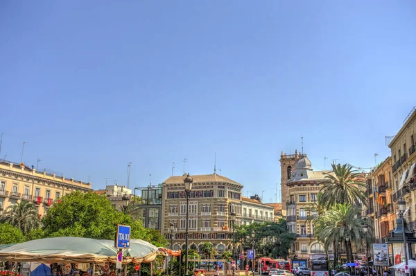 Valencia Spain June 2017 City Center Summertime — Fotografia de Stock