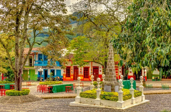 Hdr Image Made Jardin Antioquia Colombia — Foto de Stock