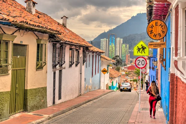 Bogota Colombia April 2019 Historical Center Cloudy Weather — Stockfoto