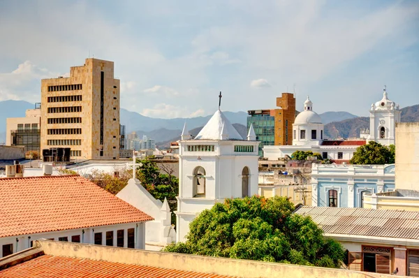 Santa Marta Colombia April 2019 Historical Center Sunny Weather — Zdjęcie stockowe