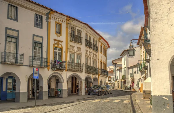 Historical Architecture Evora Portugal Europe — Fotografia de Stock