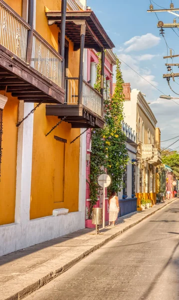 Santa Marta Colombia April 2019 Historical Center Sunny Weather — Foto Stock