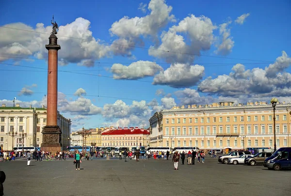 Saint Petersburg Russia August 2018 Historical Center Cloudy Weather — Photo