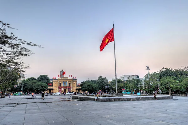 Haiphong Vietnam November 2020 Historical Center Cloudy Weather — Foto de Stock