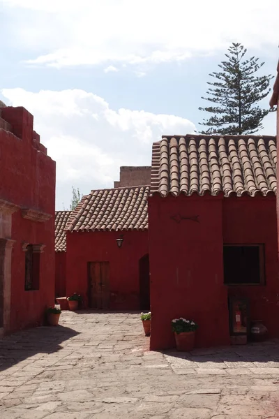Arequipa Peru May 2019 Monastery Santa Catalina Siena – stockfoto