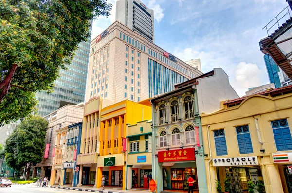 Singapore Historical Buildings Joo Chiat Road District — Stok fotoğraf