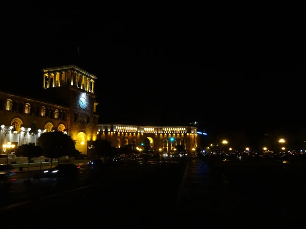 Yerevan Armenia October 2015 Historical Center Autumn — Fotografia de Stock