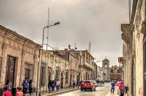 Arequipa Peru April 2018 Історичний Центр Арекіпі — стокове фото