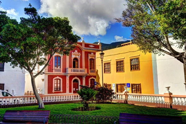 Santa Cruz Palma Spain March 2020 Historical Center Cloudy Weather — Stockfoto