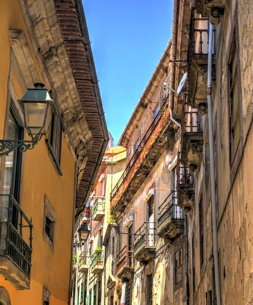 Porto Portugal June 2021 Historical Center Summertime Hdr Image — 图库照片