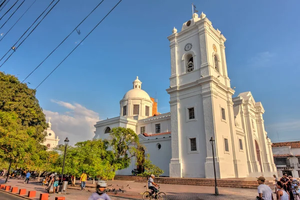 Santa Marta Colombia April 2019 Historical Center Sunny Weather — Zdjęcie stockowe