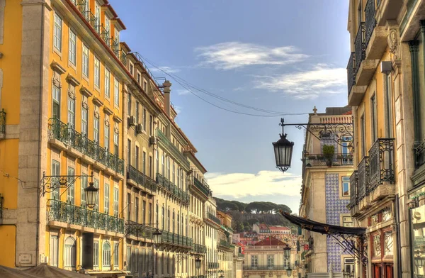 Lisbon Portugal April 2018 Historical Center View Hdr Image — 스톡 사진