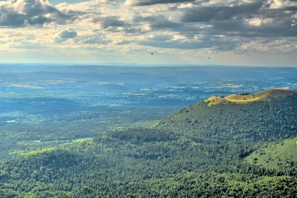 Beautiful Landscape Auvergne Historical Region France — ストック写真