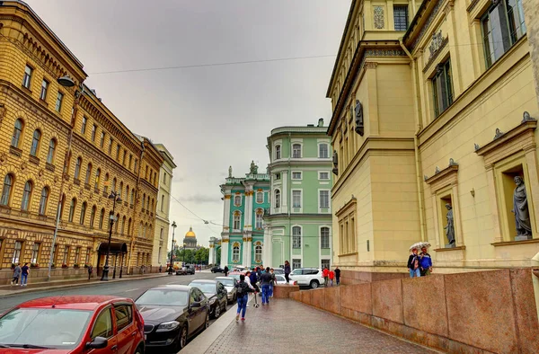 Saint Petersburg Russia August 2018 Historical Center Cloudy Weather — Stockfoto