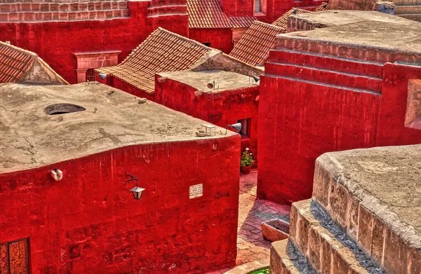 Арекипа Перу Май 2019 Года Монастырь Санта Каталина Сиена — стоковое фото