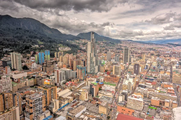 Bogota Colombia April 2019 Cityscape Cloudy Weather — Stockfoto