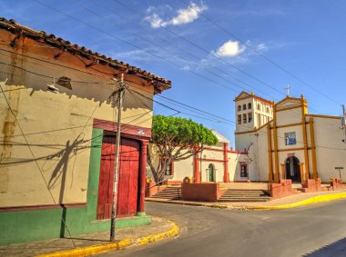 LEON, NICARAGUA - January 2016: Historical center view, HDR Image