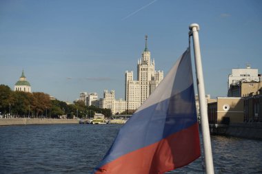 MOSCOW, RUSSIA - AUGUST 2018: Historical center in sunny weather, HDR image