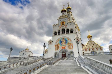 MINSK, BELARUS - SEPTEMBER 2017: City center in summertime