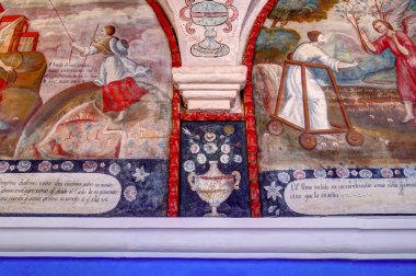 AREQUIPA, PERU - APRIL 2018 : Historical center in Arequipa